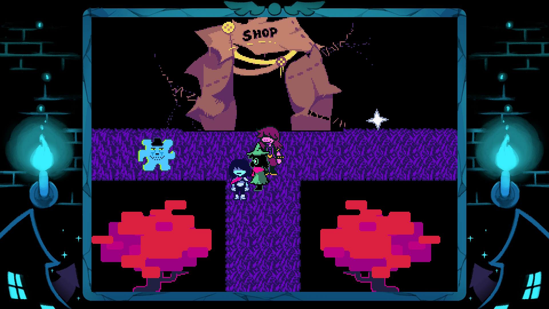 DeltaRune being played on the switch 2