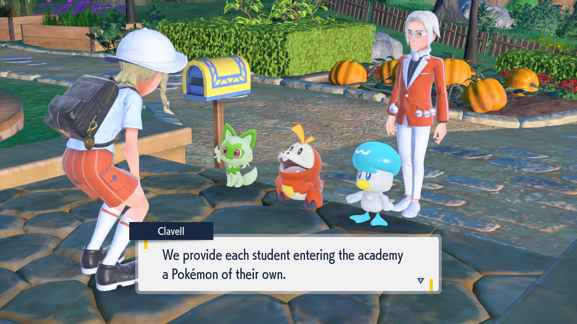 Pokemon Scarlet played on the switch